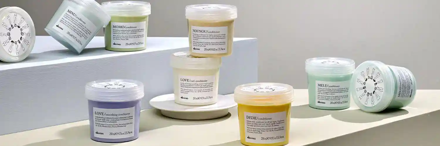 Davines sustainable packaging at ZAYN Salon